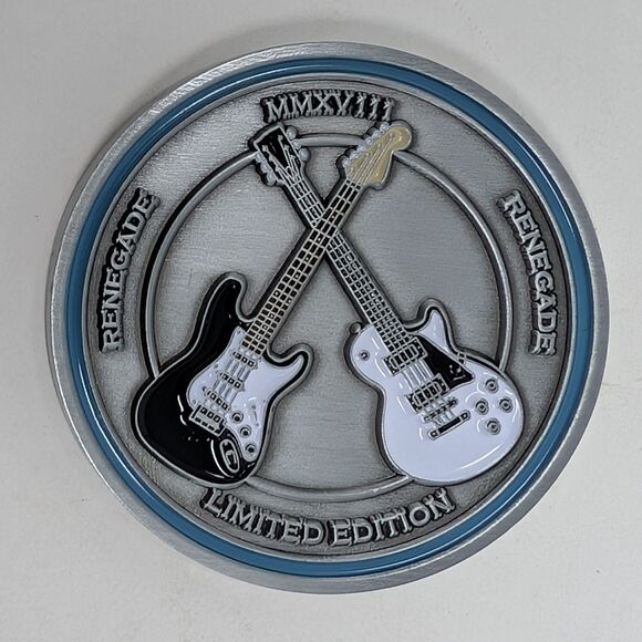 Styx 2019 MMXIX Tour Limited Edition VIP Coin - In Rock We Trust - Renegade SWAG - Picture 2 of 3